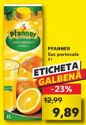 Pfanner Suc portocale 2 l