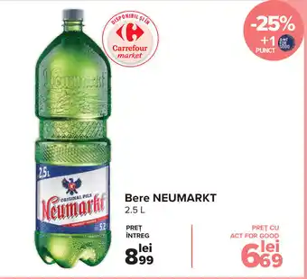 Carrefour Neumarkt Bere 2,5 l Ofertă