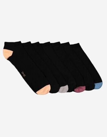 Takko Bărbați șosete sneaker - pachet de 7 Ofertă