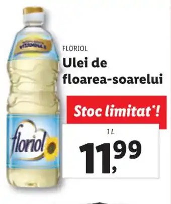 Lidl Floriol Ulei de floarea-soarelui 1 l Ofertă