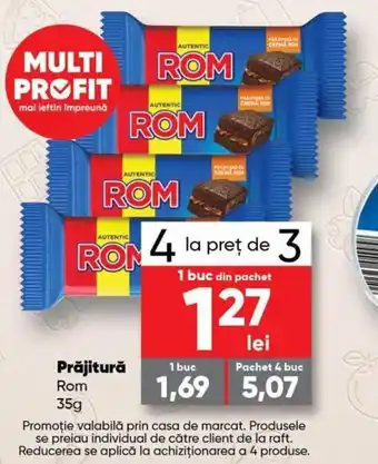 PROFI Rom Prăjitură 35 g Ofertă