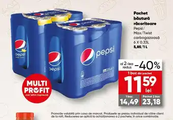 PROFI Pepsi Pachet băutură răcoritoare 6 x 0,33 l Ofertă