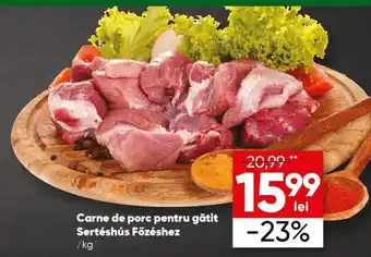 PROFI Carne de porc pentru gătit Serteshus Fozeshez 1 kg Ofertă