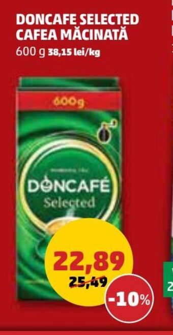 Doncafe Selected Cafea Măcinată 600 g