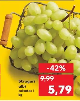 Kaufland Struguri albi 1 kg Ofertă