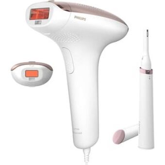 Altex Epilator ipl philips lumea avanced bri921/00, 250.000 impulsuri, 1 accesoriu, retea, alb-roz + trimmer Ofertă