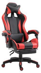 Favi Vinsetto fotoliu de birou gaming, rabatabil, 66x60x127-134cm | aosom ro Ofertă