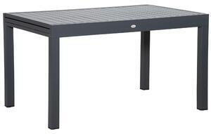 Favi Masa de gradina extensibila outsunny pentru 8-10 persoane cu structura din aluminiu, 135-270x90x75cm, gri Ofertă