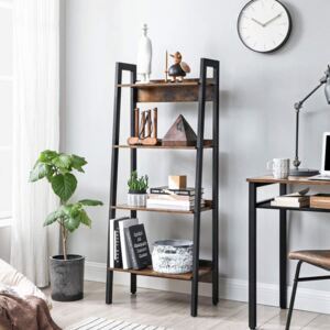 Favi Raft depozitare vintage, maro, 56 x 34 x 137.5 Ofertă