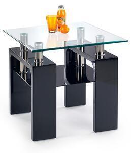 Masuta pentru living neagra diana h, 60x60x55 cm