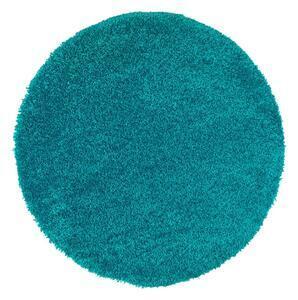 Favi Covor rotund universal aqua liso, ø 80 cm, albastru Ofertă