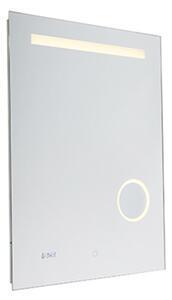 Favi Oglindă de baie 60x80 cm incl. led cu regulator tactil și ceas - miral Ofertă