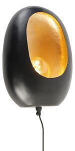 Favi Aplica de perete design negru cu interior auriu 36 cm - cova Ofertă