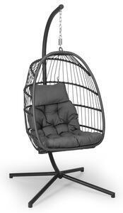 Favi Blumfeldt biarritz individuelle, balansoar suspendat, pernă pentru șezut, 130 kg, gri închis Ofertă