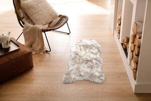 Favi Covor de blana alb sammo 65/180 cm Ofertă