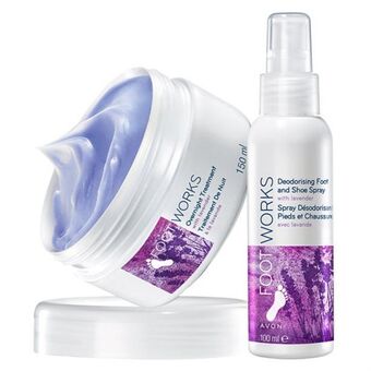 Avon Set footworks cu lavandă Ofertă