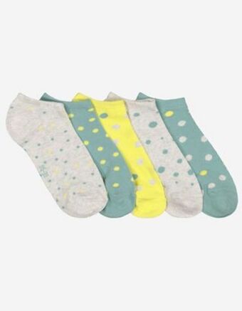 Takko Femei șosete sneaker - pachet de 5 Ofertă