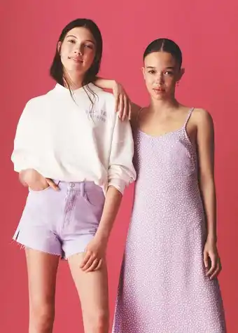 MANGO Pantaloni scurți din denim cu talie înaltă Ofertă