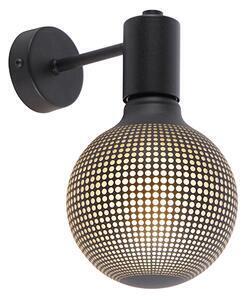 Favi Aplica de perete industriala negru incl. g125 deco 100lm - facil 1 Ofertă