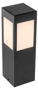 Favi Lampă exterioară permanentă negru ip65 incl. led solar - charlotte Ofertă