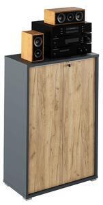 Favi Dulap , grafit/stejar artisan, rioma new typ 09 Ofertă