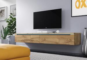 Favi Comodă tv mendes des i 180, 180x24x33, stejar wotan, fără iluminare led Ofertă