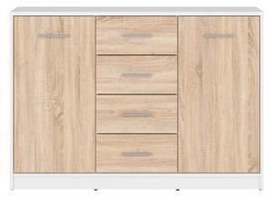 Favi Comode cu sertare si usi nepo plus, 118,5x34x84 cm Ofertă