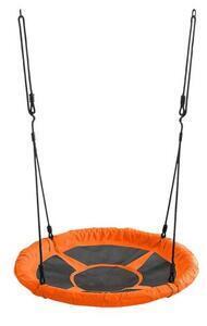Leagan suspendat, cuib de barza, portocaliu, max 100 kg, 65 cm