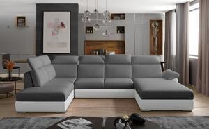 Favi Canapea extensibilă în formă de u vanella, 330x102x216, sawana 05/soft 17, dreapta Ofertă
