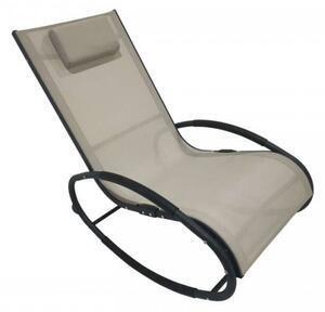Favi Scaun balansoar premium de gradina din aluminium fiesta smilehome by pepita #bej Ofertă