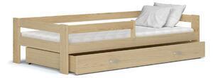 Favi Pat pentru copii harry+saltea, 80x160, pin Ofertă