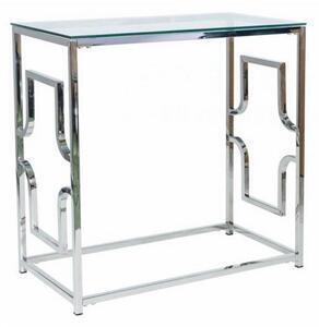 Favi Masa consola versace c, 80x78x40, sticla/chrom Ofertă