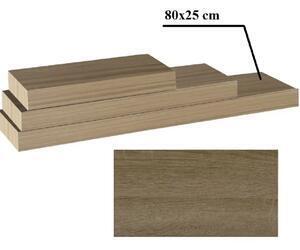 Favi Poliţă 80x25 din mdf, stejar trufă, gana fy 11044-4 Ofertă