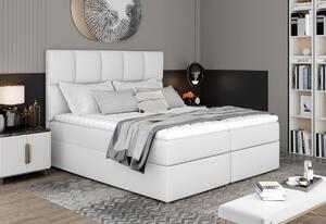 Favi Pat tapitat boxspring brillante, 140x200, soft 17 Ofertă