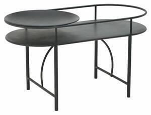 Favi Catrina masa cafea, metal, negru Ofertă