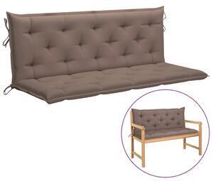 Favi Pernă pentru balansoar, gri taupe, 150 cm, material textil Ofertă