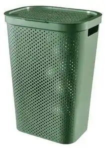 Favi Coș de rufe curver infinity hamper, 60 l, verde Ofertă