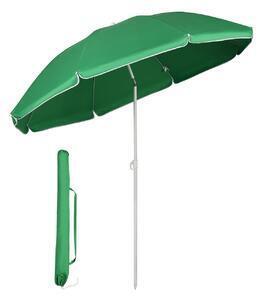 Favi Umbrela soare rotunda, uv20+, verde, 160 cm Ofertă