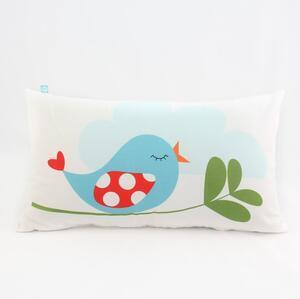 Favi Față de pernă din bumbac cu 2 fețe mr. fox little birds, 50 x 30 cm Ofertă