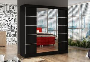 Favi Dulap akis v, 200x215x58, negru Ofertă