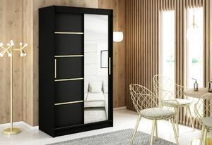 Dulap sali 4, 120x200x62,negru