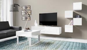 Favi Mobilă sufragerie brinica nr 21, alb/alb luciu Ofertă