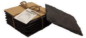Set 6 suporturi pahare bambum stone fogo