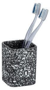 Favi Recipient pentru periuțe de dinți wenko terrazzo, negru Ofertă