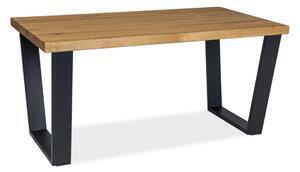 Favi Masuta de cafea vaetnikno b, 110x54x60, stejar / negru Ofertă
