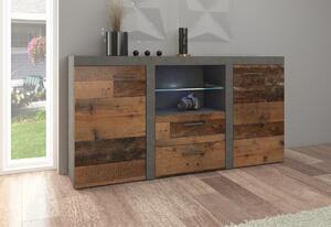 Favi Comodă rumba xl 2f 2s, 156x82x40, old style/matera Ofertă