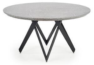 Masa gustimo, gri/negru, 140x77 cm