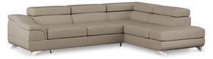 Coltar extensibil onyx, colt pe partea dreapta cu tapiterie din piele ecologica, grej