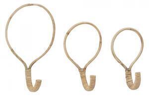 Set 3 cuiere maro din trestie de zahar nature bloomingville