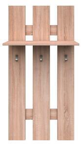 Favi Cuier de perete top mix, stejar sonoma 60x23x100 cm Ofertă